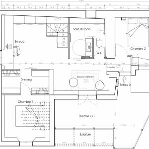Agencement sur plan - Damien Bernabeu - La Maison Des Architectes