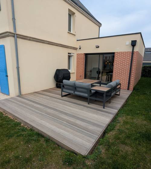 Création de terrasse Olivet