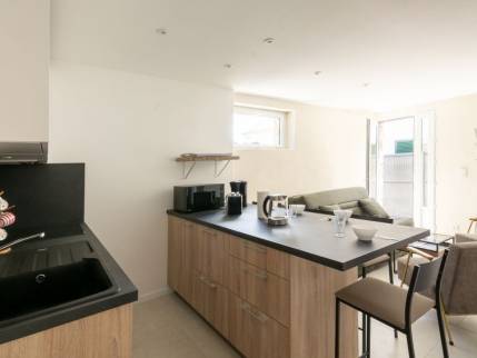 Aménagement d'une cuisine à Cancale