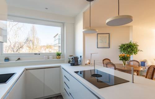 rénovation de la cuisine et du salon