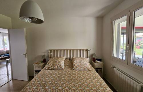 Mur tête de lit repeint