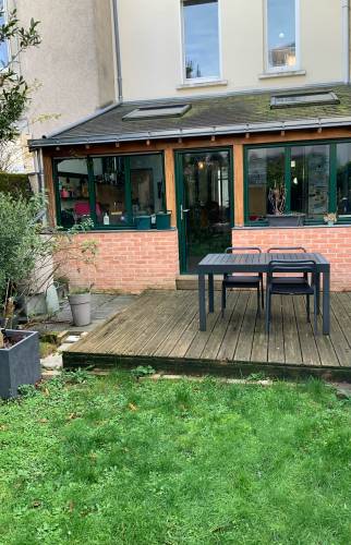 Terrasse avant rénovation 