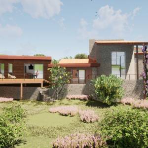 Rénovation & extension d'une bastide provençale Extension à Malemort-du-Comtat - Morgane Ohanian - La Maison Des Architectes