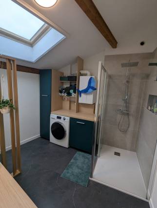 salle de bain après travaux 