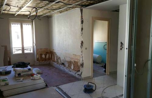 Rénovation Appartement Lyon 3 - Travaux en cours