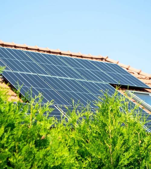 Installation chauffage solaire