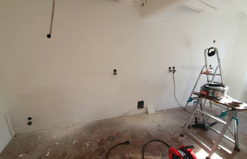 Travaux d'électricité