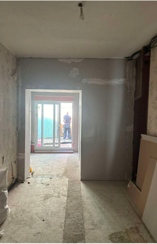 Création d'une salle de bain en rez-de-chaussée 