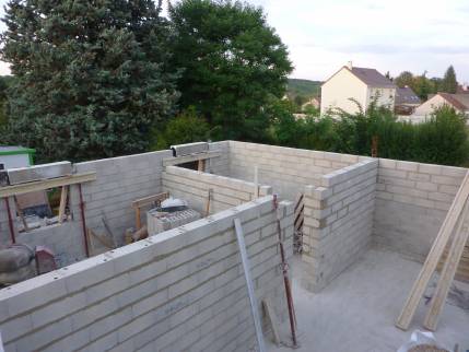 Travaux de construction d'un agrandissement de maison - Le Raincy 93