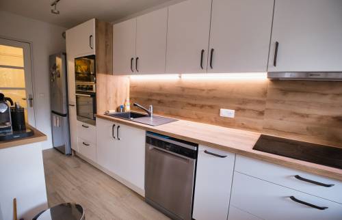 Rénovation de cuisine en longueur à Antony (92)