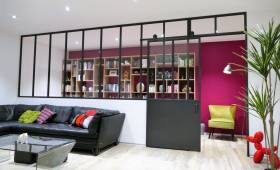 Pose d'une verrière à Neuilly