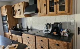  Rénovation de cuisine à Sautron bois