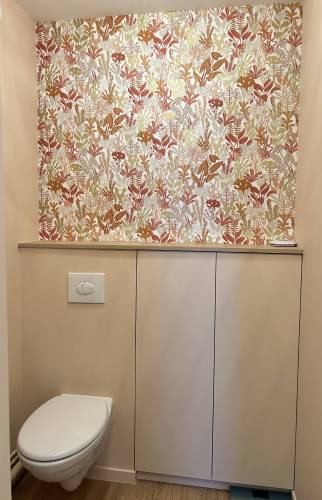 Toilette après rénovation