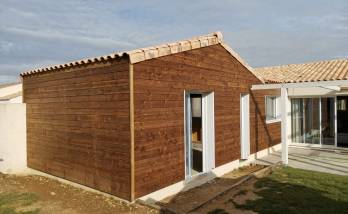 Création d'une extension à ossature bois