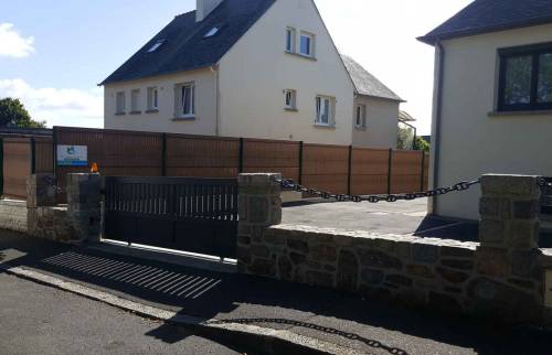 Remplacement de portail et clôture à Saint-Malo 
