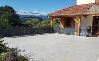 Chantier terminé : Une belle terrasse et un magnifique garde-corps