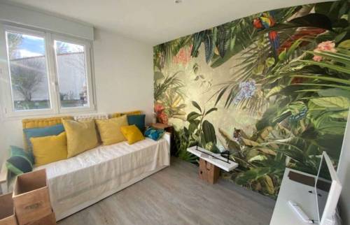 Chambre 1 extension de garage FONTCOUVERTE 