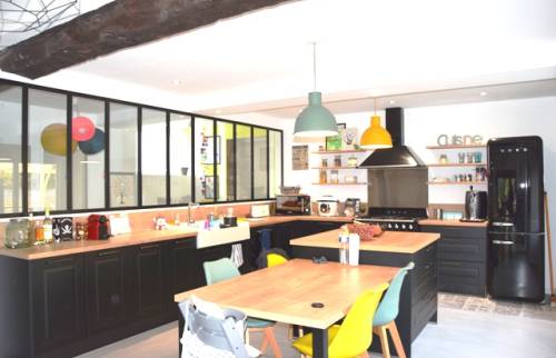 Une cuisine de rêve pour cette maison ancienne d’Ivry-sur-Seine (92)