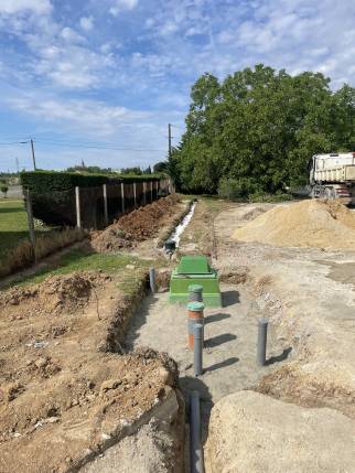  Mise aux normes d'un système d'assainissement autonome avec installation d'une micro-station d'épuration - Montauban 82000