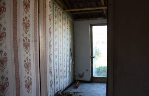 Accès véranda avant travaux