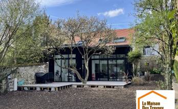 Terrasse et extension en bardage acier (Brunoy 91800)
