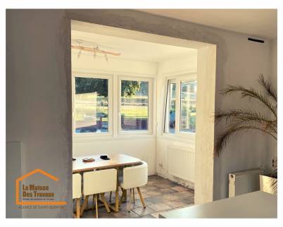 Rénovation d'un mur