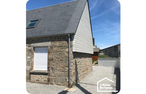 Isolation par l'extérieure et pose de bardage 