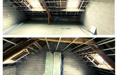 Aménagement des combles et installation de velux 