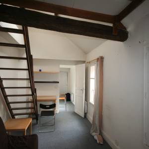 Rénovation complète d'un studio de 25m² à Paris - Avant les travaux