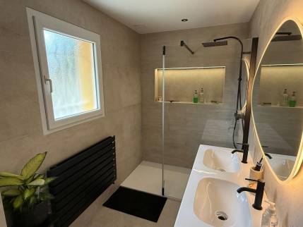 Rénovation d'une salle de bain à Cessieu