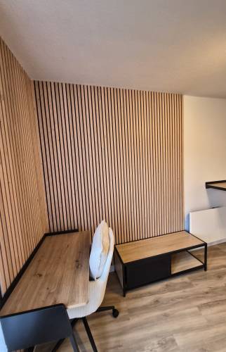 Décor mural en bois