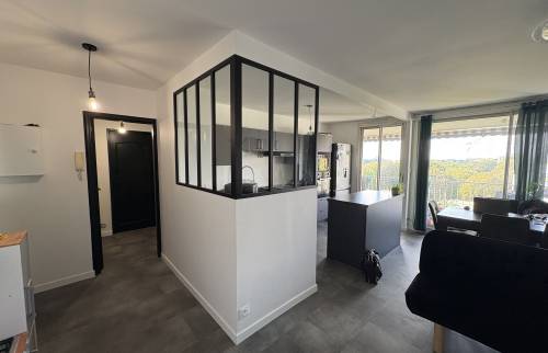 Verrière terminée installée par La Maison Des Travaux Bruz