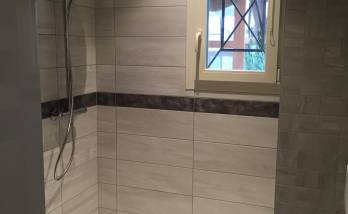 Rénovation de salle de bain douche