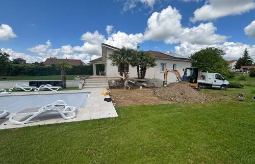 Rénovation de jardin à Rhône
