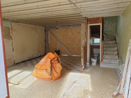 rénovation d'une maison à Quévert