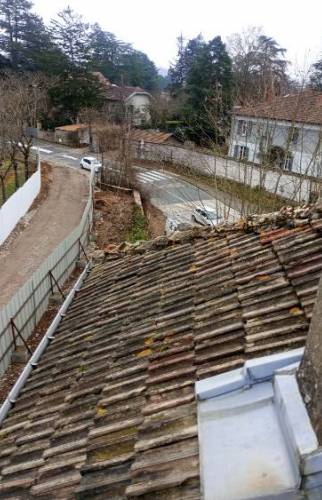 Rénovation complète d'une toiture : etat avant travaux