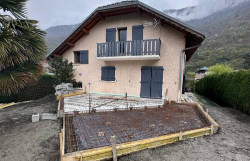 Coffrage du plancher 