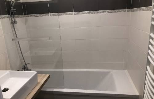 Salle de bain rénovée - Paris 17