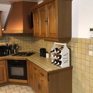 Rénovation d'une cuisine en chêne - CELINE JOUVANCEAU - La Maison Des Architectes