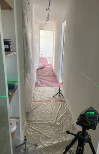 Vérification de la mise à niveau par laser