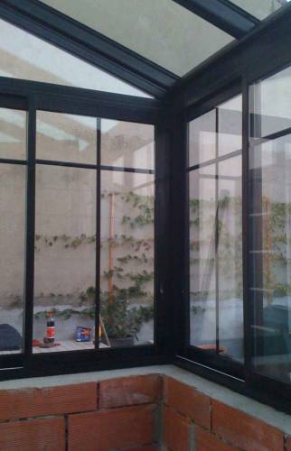 Véranda style atelier