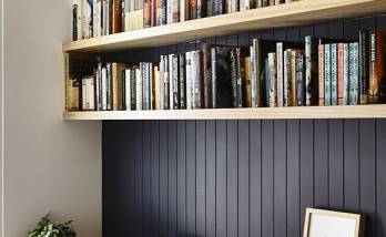 Création d'étagères dans la chambre