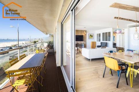 Grande baie coulissante