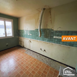 Ancienne cuisine avant travaux de rénovation - Valence 26000