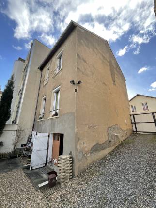 Avant la rénovation d'une maison de ville à Vichy
