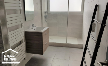 Salle de bain après rénovation 
