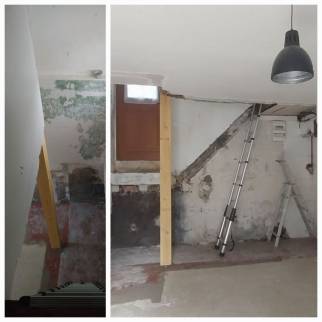 Pendant les travaux
