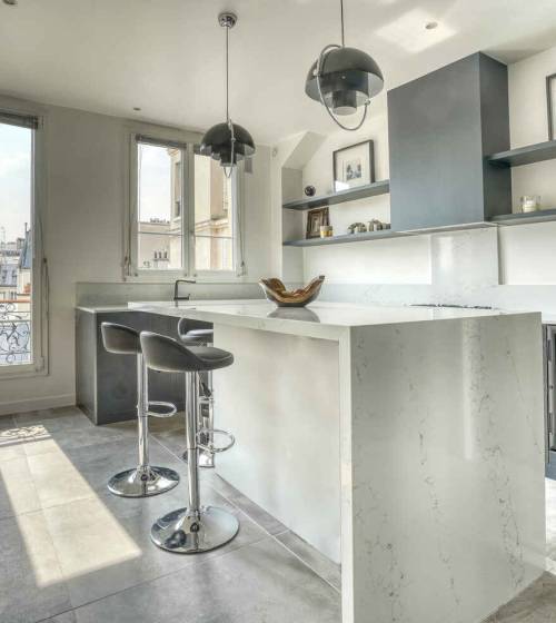 rénovation d'un appartement Paris - La Maison Des Travaux Paris 16