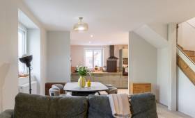 Rénovation complète d'une maison, La Tour de Salvigny (69890) : séjour
