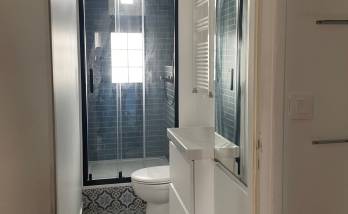 Rénovation d'une salle de bain à Levallois